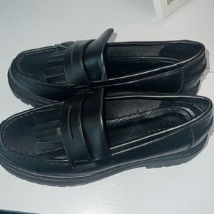 ASOS Black Chunky Loafers
